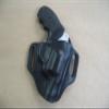Azula Gun Holsters Rossi 66 68 5 Shot Revolver Leather 2 Slot Pancake Belt Holster CCW Black RH view 1