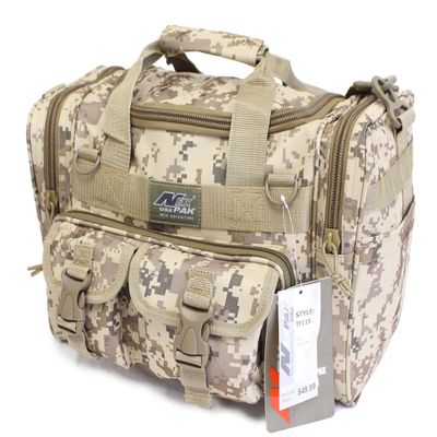 Nexpak 15" Tactical Duffle Military Molle Gear Shoulder Strap Range Bag TF115 DMTAN Digital Camo TAN