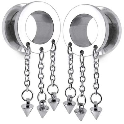 3/4 inch gauge 20mm 3/4 Gauges Gauge Flesh Tunnels Tunnel Screw Double Flare Flared Stretching Ear Plugs Gauges Stretcher Expander Piercing Ear Plug Earlets Expanders Ears Earring Earrings 3/4 = 20mm