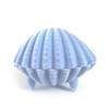 Mallofusa Shell Shape Earrings Ring Coin Necklace Jewelry Gift Box Case for Proposal, Engagement (Light Blue) view 1