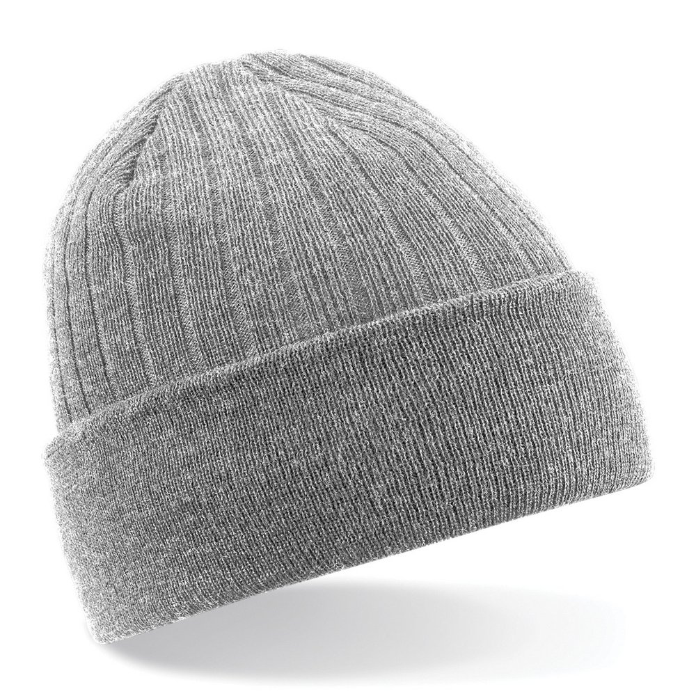 Beechfield B447 Thinsulate, Heather Grey, One Size
