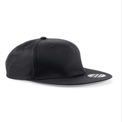 Beechfield B610.PUR 5-Panel Snapback, Black, One Size
