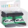 Pavilion Gift Company Izzy & Owie - Green Panda Baby Socks 0-12 Months view 4