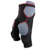 TAG TIG7A Adult 7-Piece Integrated Girdle - Extended Length Football Girdle for Knee Protection - Built-in Pads on Tailbone, Thighs, and HIPS - Lightweight, Moisture-Wicking Fabric - 3X-Large view 2