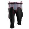 TAG TIG7A Adult 7-Piece Integrated Girdle - Extended Length Football Girdle for Knee Protection - Built-in Pads on Tailbone, Thighs, and HIPS - Lightweight, Moisture-Wicking Fabric - 3X-Large view 3