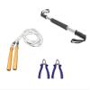 Push up Bar, Exercise Wheel, Power Twister (Hand Grips+Power Twister+Jump Rope) view 1