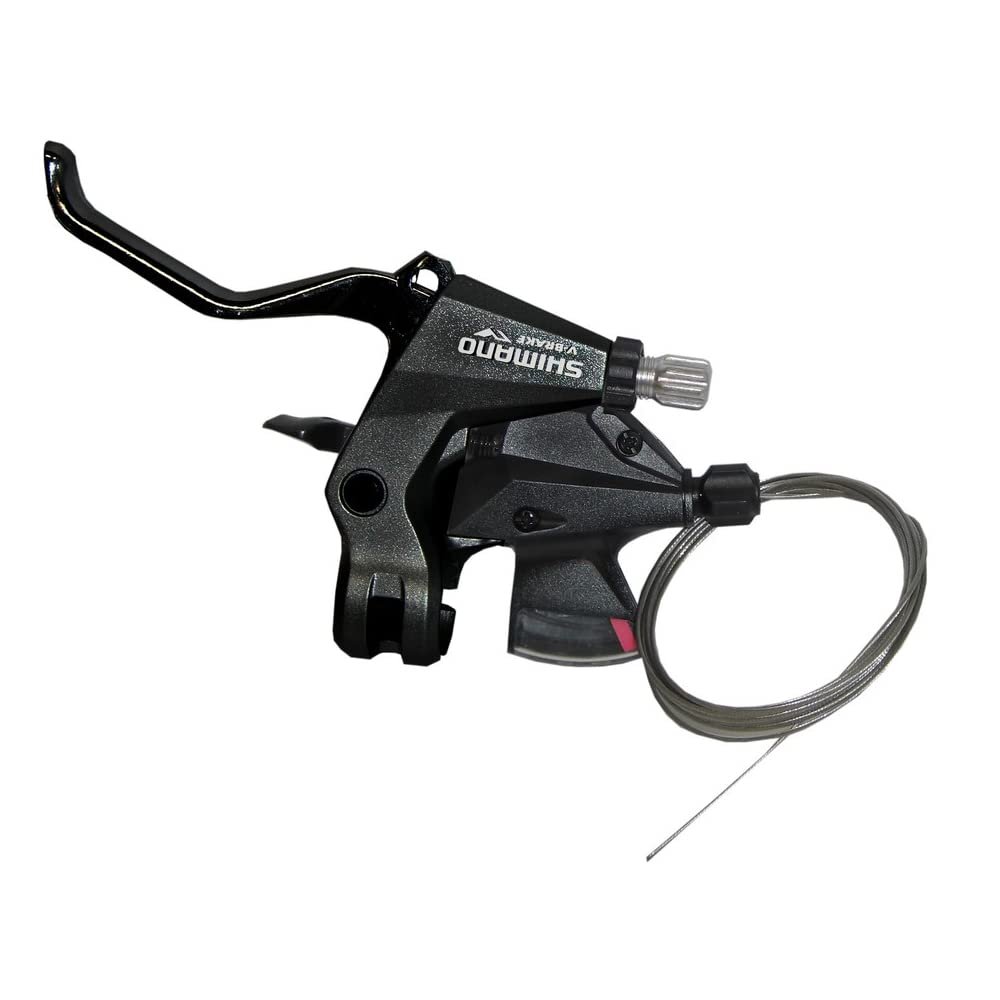 Shimano Unisex - Adult Altus STM310 2-Finger S+B Lever, Black, One Size