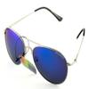 Goson UV400 Color Mirror Metal Aviator Polarized 62mm Sunglasses view 4