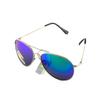 Goson UV400 Color Mirror Metal Aviator Polarized 62mm Sunglasses view 4