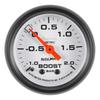 AUTO METER 5703-M2 Gauge Boost (Phantom 2 1/16", -1 - +2 Bar, Mechanical, Phantom) view 1