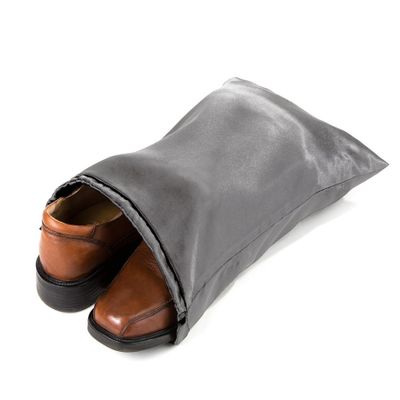 Deluxe Comfort Business Class Travel Shoe Bag - 210D Durable Nylon - Keeps Shoes Clean - Travel Organizer - Shoe Bag