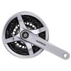 Shimano FC TY501 Square 6/7/8 Speed Chainset, Unisex, FC-TY501 Vierkant 6/7/8-fach, Silver, 175 mm view 1