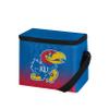 FOCO NCAA Kansas Jayhawks Gradient Lunch Bag CoolerGradient Lunch Bag Cooler, Team Color, One Size view 2