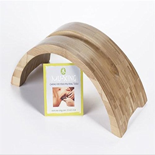 Mu-Xing Bamboo Therapy Great Wave 2 Bamboo Back Arch for Stretching - Made from Beautifully Crafted 100% Solid Bamboo |Keeps Off Pressure from The Spine