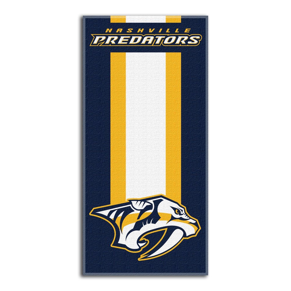 Northwest NHL Nashville Predators Beach Towel, 30" x 60", Zone Read