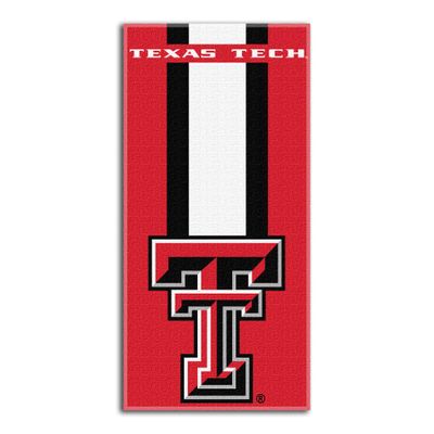 Northwest The Company NCAA Texas Tech Red Raiders Beach Towel, 30" x 60", Zone Read