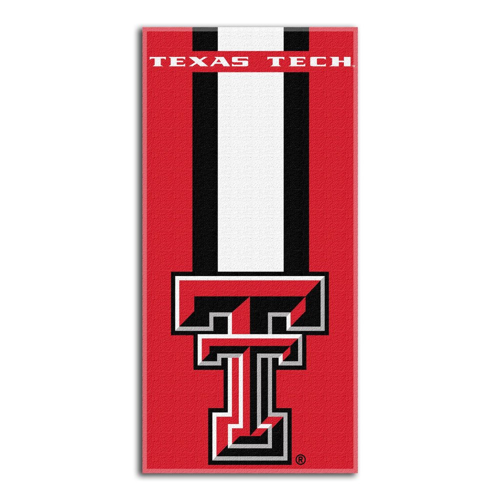 Northwest The Company NCAA Texas Tech Red Raiders Beach Towel, 30" x 60", Zone Read