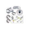 Tecnoseal Anode Kit w/Hardware - Mercury Alpha 1 Gen 2 - Magnesium Marine , Boating Equipment view 1
