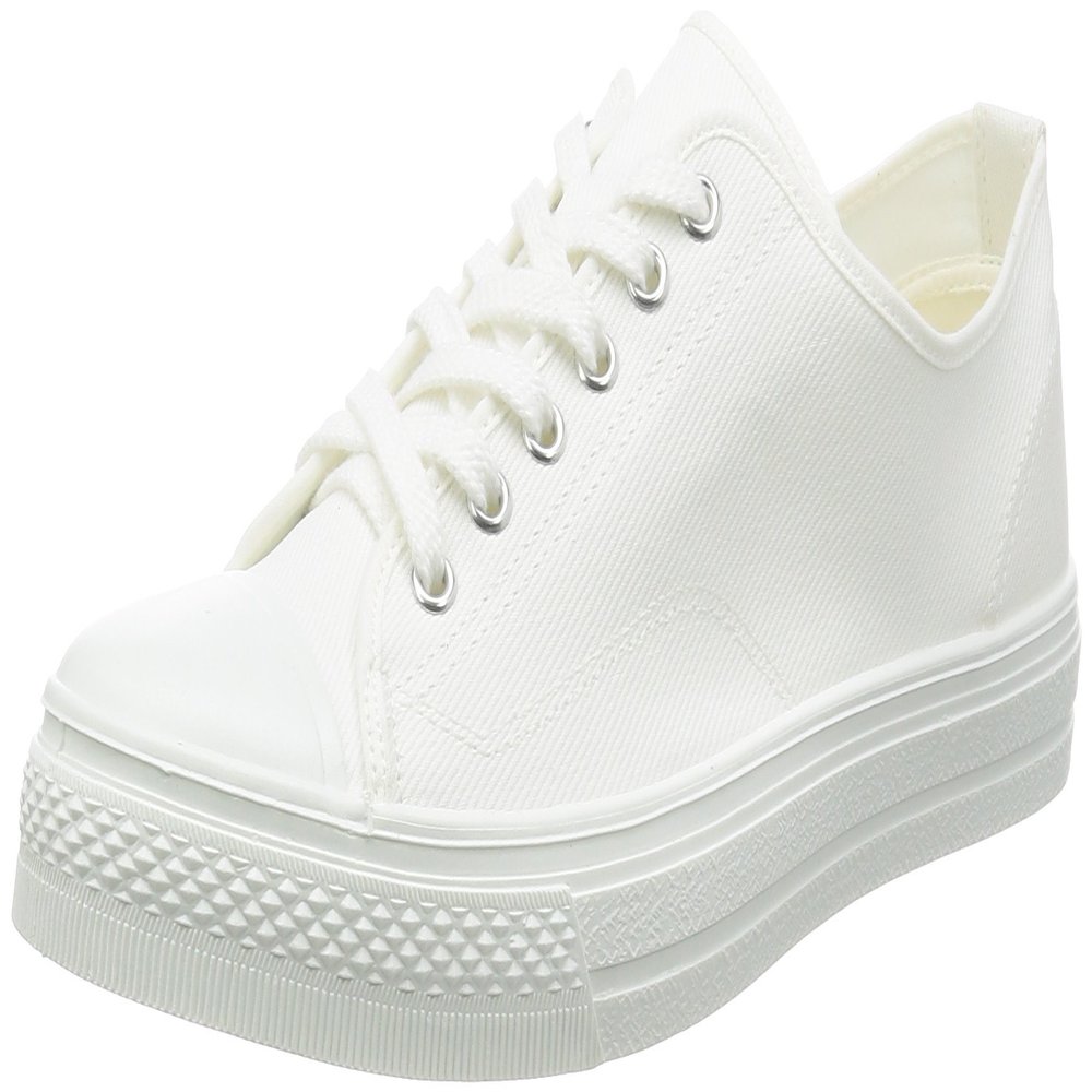 ASAHI() Men's Sneakers, Athletic Shoes, Low Cut, Made in Japan, White, 21.5 cm 3E