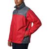 Columbia Men's Glennaker Lake Rain Jacket, Mountain Red/Graphite, 3X view 4