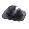 UP100 4Pcs Oar Holder Patch Pole Tube Clips Grey Black for Canoe Inflatable Boat Dinghy Raft (Black) view 2
