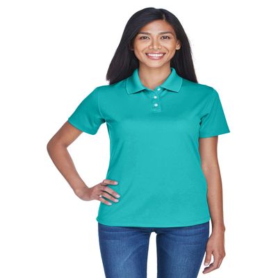 UltraClub Ladies' Cool & Dry Stain-Release Performance Polo XL JADE