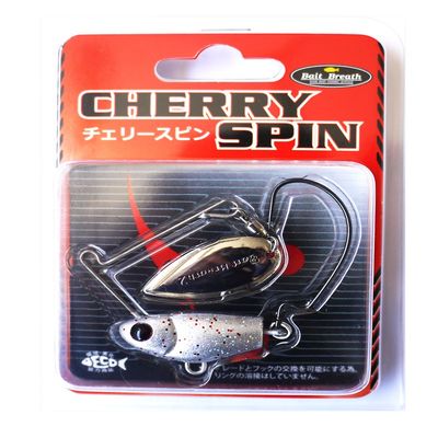 Bait Breath Cherry Spin 21g #03 Silver Flash Lure