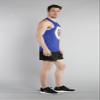 B.O.A BOA Mens Print Running Singlet (2600P) (Minnesota, Small) view 3