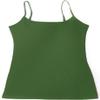 Active Basic Junior Women's Casual Plain Layering Camisole Cami Top Tank - 4 Pack Olive Green Mint Wh, L view 3