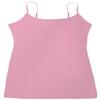 Active Basic Junior Women's Casual Plain Layering Camisole Cami Top Tank - 2 Pack YLW Pink, 3XL view 3