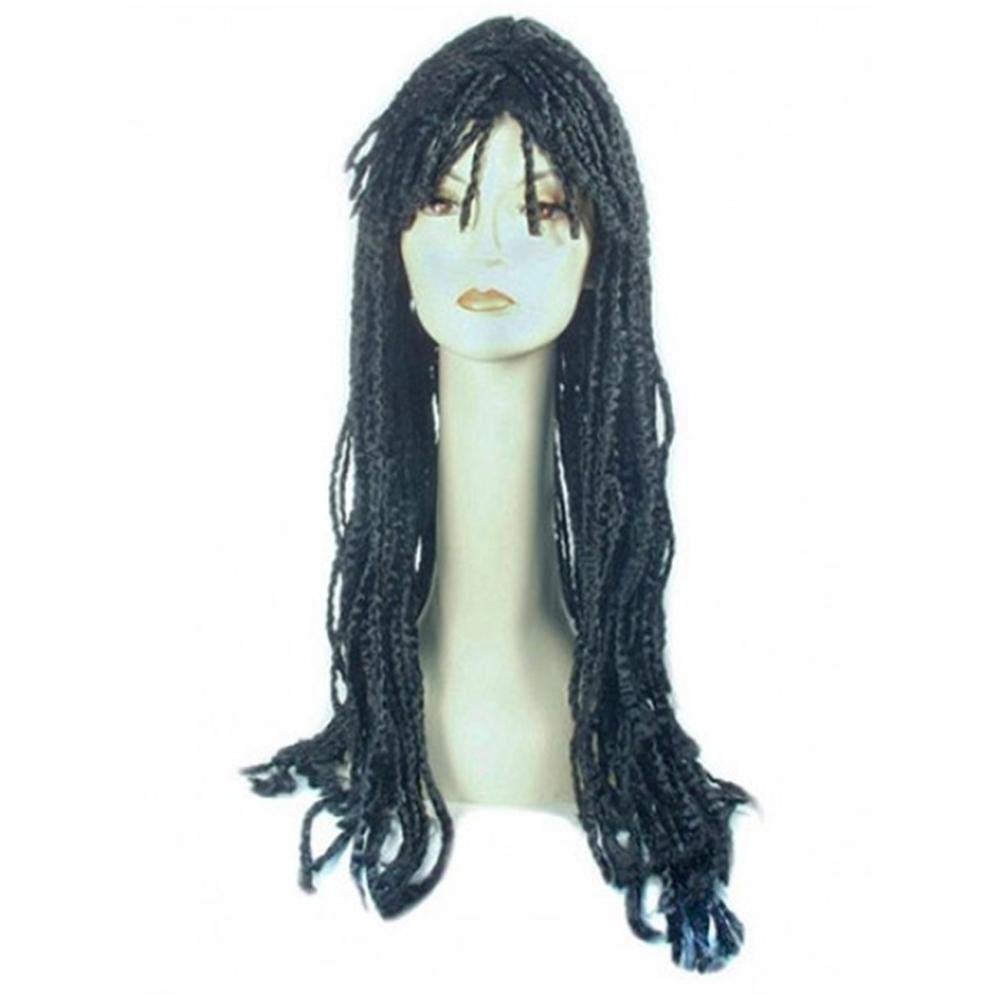 Adult Dreadlocks Ii Long Black Deluxe Wig