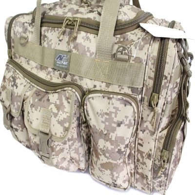 Nexpak 26" Tactical Duffle Military Molle Gear Shoulder Strap Range Bag TF126 DMTAN Digital Camo TAN