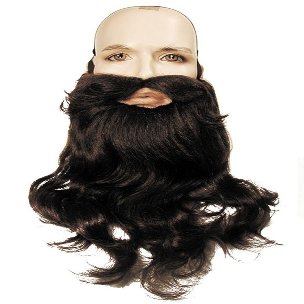Lacey Wigs Beard and Mustache Light Grey