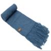 Alpaca Narrow Scarf 56"L x 5"W (Steel Blue) view 1