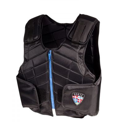 HORZE Kids Jason Body Protector - Black - M