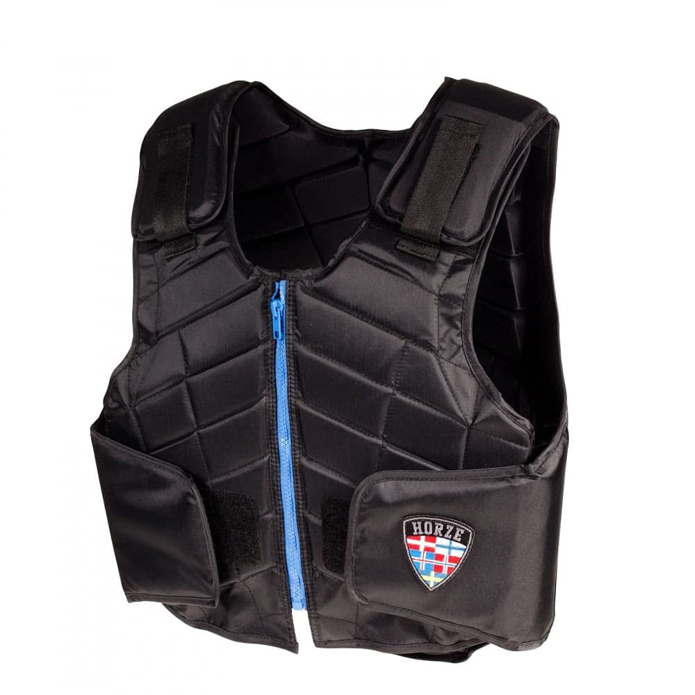 HORZE Kids Jason Body Protector - Black - M