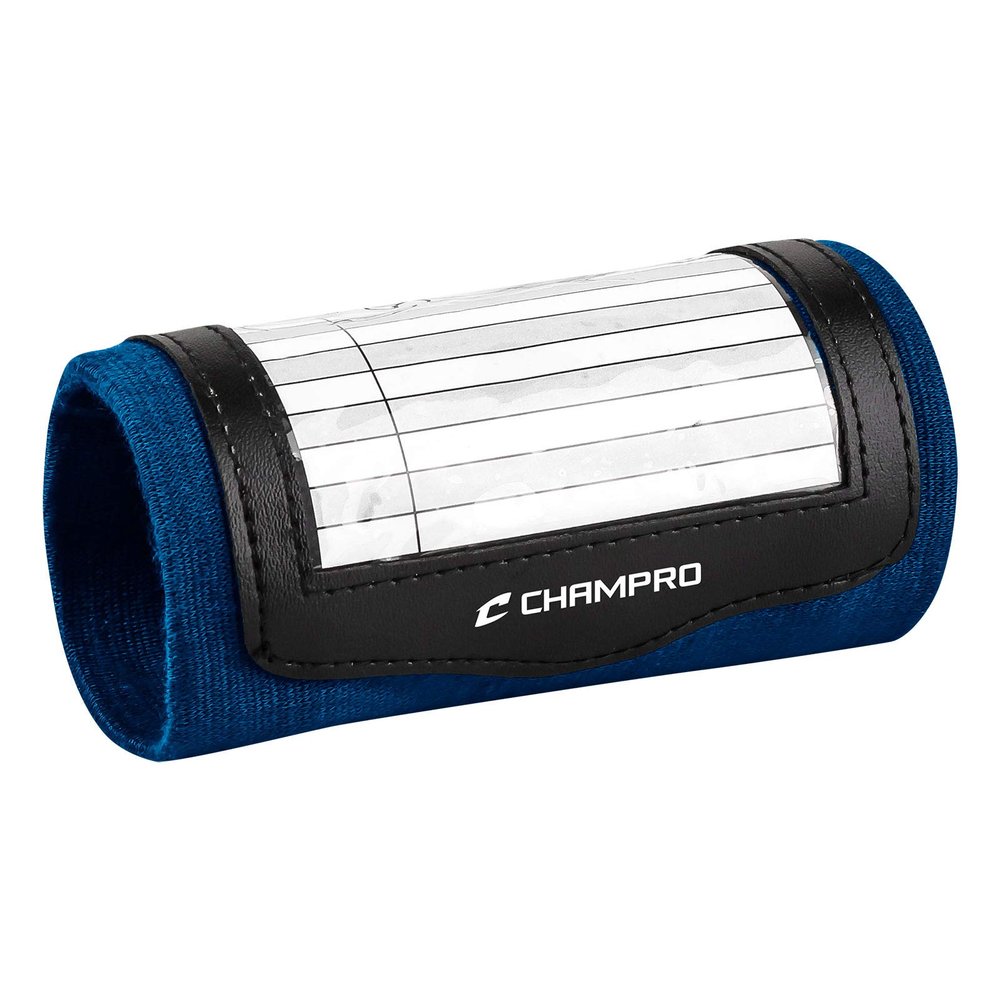Champro Wristband Playbook; Single, Youth, Navy