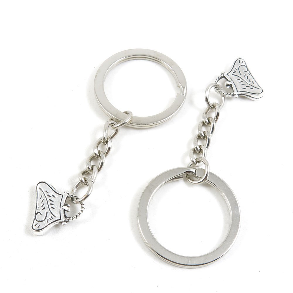 2 PCS Arts Crafts Fashion Jewelry Making Findings Key Ring Chains Tags Clasps Keyring Keychain I5DD8T Shoulder Bag Handbag Purse