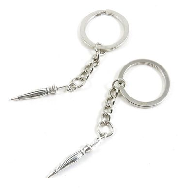 2 PCS Arts Crafts Fashion Jewelry Making Findings Key Ring Chains Tags Clasps Keyring Keychain E9GG2T Umbrella