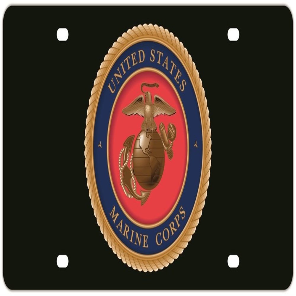 Stockdale Technologies U.S. Marines License Plate - Acrylic