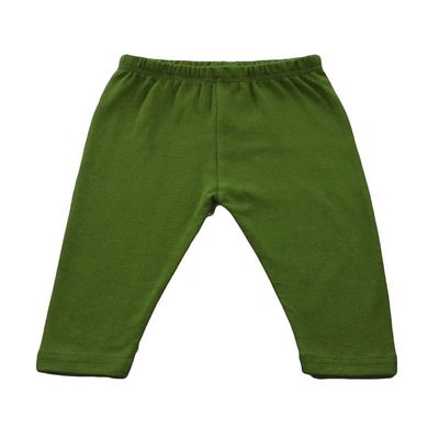Monag Infant Baby Rib Leggings, Olive, 12-18m