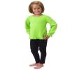 Monag Infant Baby Rib Leggings, Black, 3-6m view 2