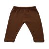 Monag Infant Baby Rib Leggings, Chocolate, 6-12m view 1