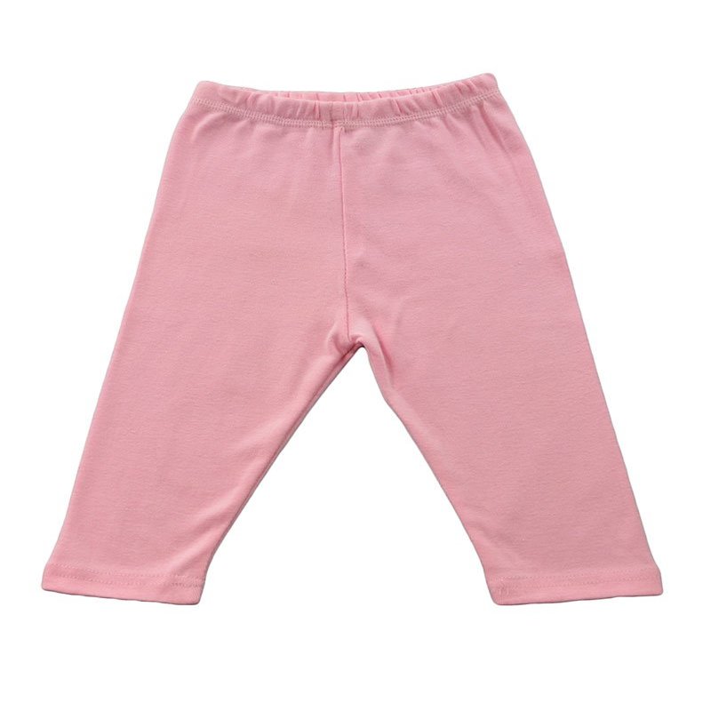 Monag Infant Baby Rib Leggings, Pink, 12-18m