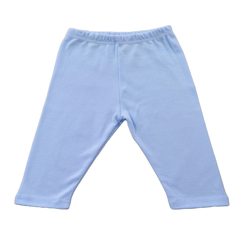 Monag Infant Baby Rib Leggings, Sky, 6-12m