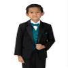 Spring Notion Boys' 4-Piece Satin Tuxedo Vest Set 4T Teal view 2
