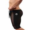 BRAVE PERSON Sexy Transparent Gauze Sports Shorts Cool Summer Swimm Trunks 2228 (M, Black) view 1