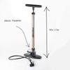 FISCHER 85580 professional floor pump - Black, Dual Head Mini Pump, 11 bars view 3