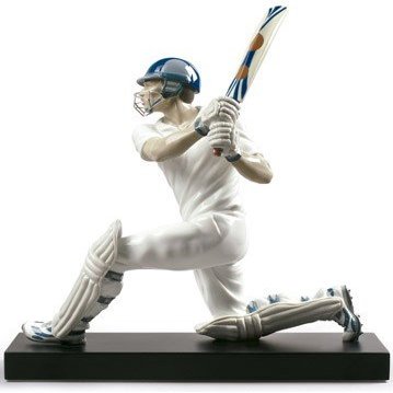 Lladro Cricket Batsman Figure