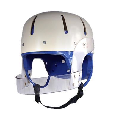 Danmar Hard Shell Helmet with Face Bar (X-Large, Royal Blue)